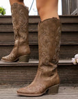 Helvano | Damen-Cowboystiefel mit Stickerei