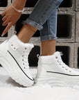 Helvano | Schneestiefel aus Samt für Damen