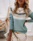 Helvano | Boho Strickpullover für Damen