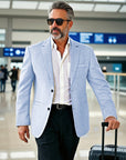 Helvano | Herren Blazer mit Reverskragen