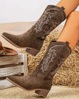 Helvano | Cowboystiefel mit Stickerei für Damen