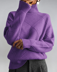 Helvano | Oversized Rollkragenpullover für Damen