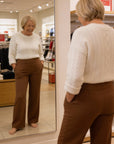 Helvano | Elastische Stoffhose für Damen