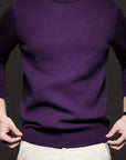 Helvano | Strickpullover mit Stehkragen für Herren