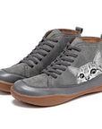 Helvano | Stiefel mit Katzenmotiv für Damen