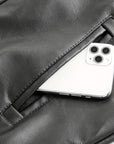 Helvano | Bikerjacke mit Kapuze für Herren