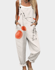 Helvano | Jumpsuit mit abstraktem Print für Damen