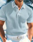 Helvano | Herren T-Shirt mit Struktur