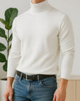 Helvano | Strickpullover mit Stehkragen für Herren