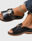 Helvano | Sandalen mit Schnalle für Damen