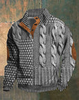 Helvano | Herren Strickpullover mit Muster