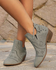 Helvano | Damen Stiefeletten mit Cut-out-Details
