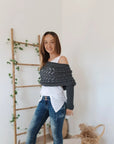 Helvano | Bequemer Strickschal für Damen
