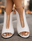 Helvano | Geflochtene Sandalen mit Absatz für Damen