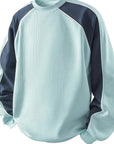 Helvano | Colorblock-Sweatshirt mit Rundhals für Herren