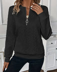 Helvano | Eleganter Zip-Pullover für Herren
