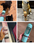 Helvano | 2-in-1 Futter- und Wasserflasche für Hunde