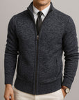 Helvano | Herren-Strickjacke aus Wollmischung