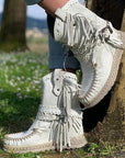 Helvano | Westernstiefel mit Fransen für Damen