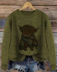 Helvano | Strickpullover mit Rundhalsausschnitt für Damen