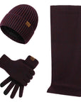Helvano | Winterset für Herren – Mütze, Schal & Handschuhe