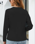Helvano | Offene taillierte Strickjacke für Damen