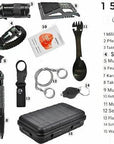 Helvano | 15-in-1 Notfallset für Outdoor & Camping