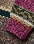 Helvano | Gemusterte Herren-Strickjacke mit Knopfleiste