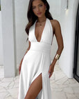 Helvano | Damen V-Ausschnitt-Kleid