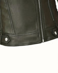 Helvano | Taillierte Bikerjacke mit Reissverschluss für Damen