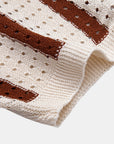 Helvano | Herren Set Leinenhose & gestreiftes Hemd in Beige
