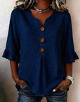 Helvano | Rüschenbluse für Damen