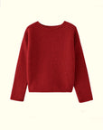 Helvano | Lockerer Strickpullover mit Rundhals für Damen