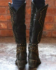 Helvano | Cowboystiefel mit Absatz für Damen