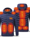 Helvano | Beheizte Jacke für Herren mit USB-Heizung