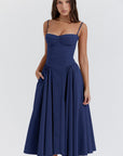 Helvano | Korsett-Midikleid für Damen