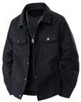 Helvano | Hemdjacke mit Taschen für Herren