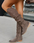 Helvano | Damenstiefel mit Blockabsatz in Schwarz