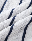 Helvano | Herren Set: Strick-Streifenhemd & Leinenhose