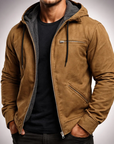 Helvano | Herren Kapuzenjacke aus Canvas