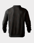 Helvano | Strukturierter Half-Zip Pullover für Herren