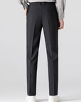 Helvano | Herren-Set Jacquard-Poloshirt & Slim-Fit-Hose