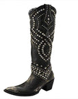 Helvano | Cowboystiefel mit Absatz für Damen