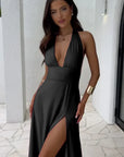 Helvano | Damen V-Ausschnitt-Kleid