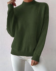 Helvano | Strickpullover mit Stehkragen für Damen