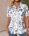 Helvano | Blusen mit Blätterprint für Damen