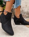 Helvano | Damen Stiefeletten mit Cut-out-Details