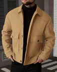 Helvano | Strukturierte Utility-Jacke für Herren