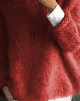 Helvano | Lockerer Strickpullover mit Rundhals für Damen