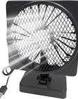 Helvano | 12V USB Auto-Ventilator mit 360°-Rotation
